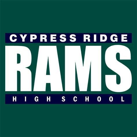 Cypress Ridge Rams Premium Forest Green T-shirt - Design 98