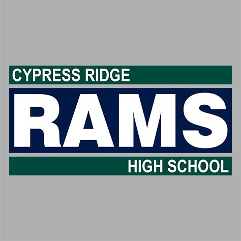 Cypress Ridge Rams Premium Grey Hoodie - Design 98