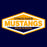 Cypress Ranch Mustangs Premium Navy T-shirt - Design 09