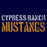 Cypress Ranch High School Mustangs Navy Garment Design 17