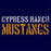 Cypress Ranch Mustangs Premium Navy T-shirt - Design 17