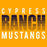 Cypress Ranch High School Mustangs Gold Garment Design 24