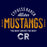 Cypress Ranch Mustangs Premium Navy T-shirt - Design 40