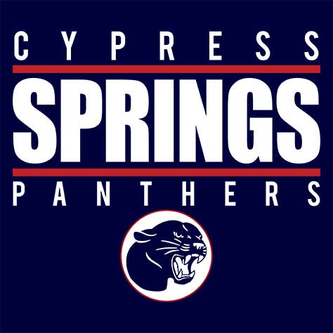 Cy Springs Panthers logo - mens dri fit and t-shirt – I Shine By Design