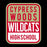 Cypress Woods High School Wildcats Black Garment Design 01