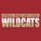 Cypress Woods High School Wildcats Deep Red Garment Design 25