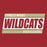 Cypress Woods High School Wildcats Deep Red Garment Design 72