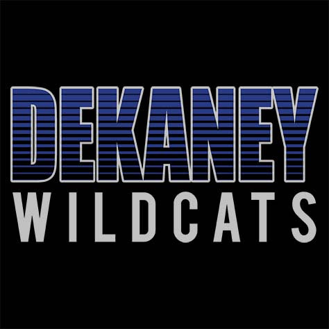 Dekaney Wildcats Premium Black T-shirt - Design 24