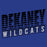 Dekaney Wildcats Premium Royal Blue T-shirt - Design 32