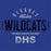 Dekaney High School Wildcats Royal Blue Garment Design 40