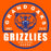 Grand Oaks Grizzlies Premium Orange T-shirt - Design 04