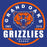 Grand Oaks Grizzlies Premium Royal T-shirt - Design 04