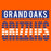 Grand Oaks Grizzlies Premium Orange T-shirt - Design 35