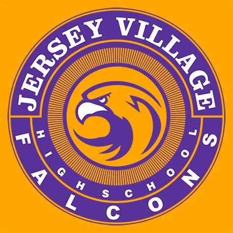 Jersey Village High School Falcons Gold Garment Design 02