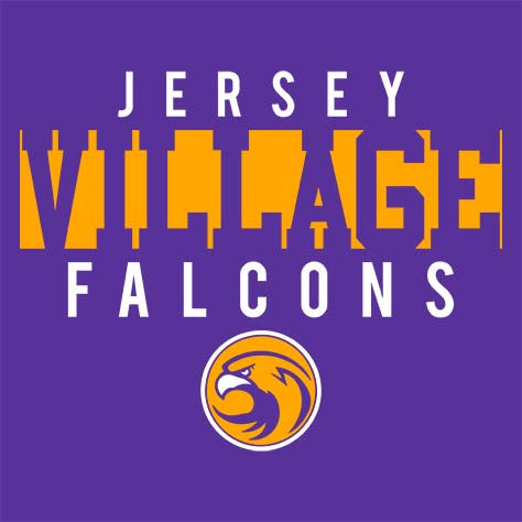 Jersey Village High School Falcons Purple Garment Design 06