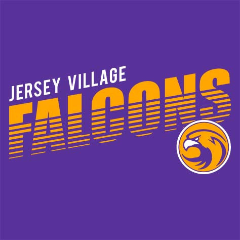 Jersey Village High School Falcons Purple Garment Design 08