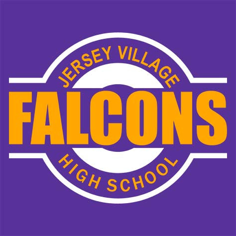 Jersey Village High School Falcons Purple Garment Design 11