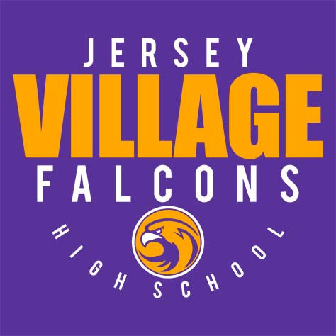 Jersey Village High School Falcons Purple Garment Design 12