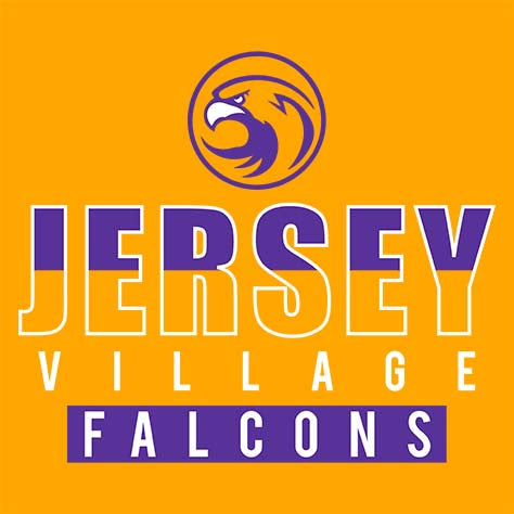 Jersey Village High School Falcons Gold Garment Design 23