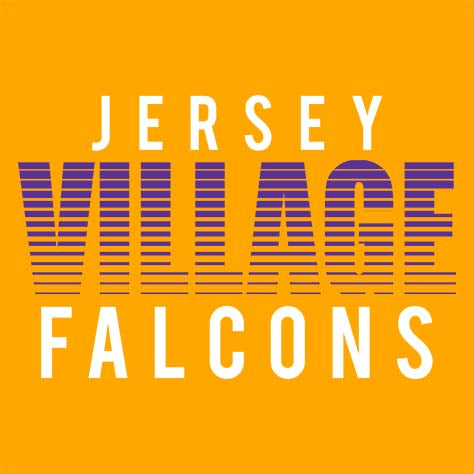 Jersey Village High School Falcons Gold Garment Design 24