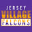 Jersey Village High School Falcons Purple Garment Design 31