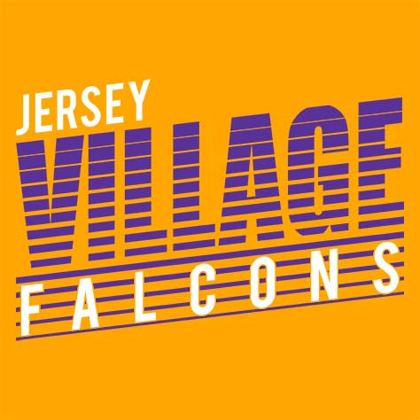 Jersey Village High School Falcons Gold Garment Design 32