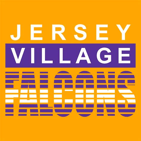 Jersey Village High School Falcons Gold Garment Design 35