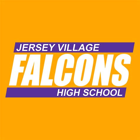 Jersey Village High School Falcons Gold Garment Design 72