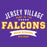 Jersey Village High School Falcons Purple Garment Design 96