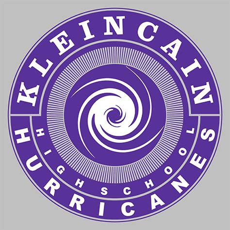 Klein Cain High School Hurricanes Sports Grey Garment Design 02
