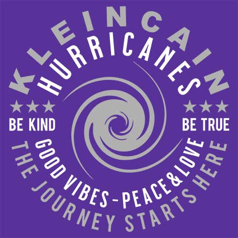 Klein Cain Hurricanes Premium Purple Hoodie - Design 16