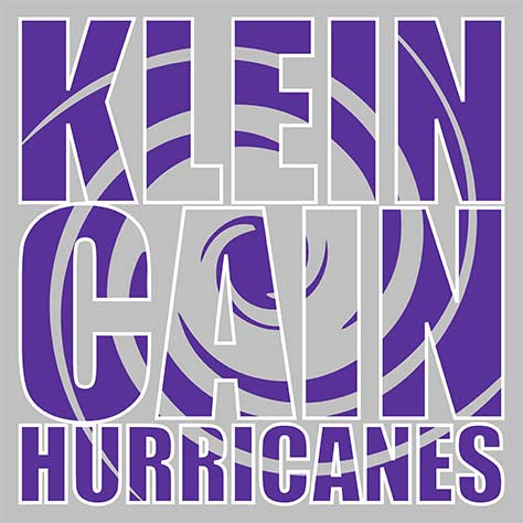 Klein Cain High School Hurricanes Sports Grey Garment Design 20