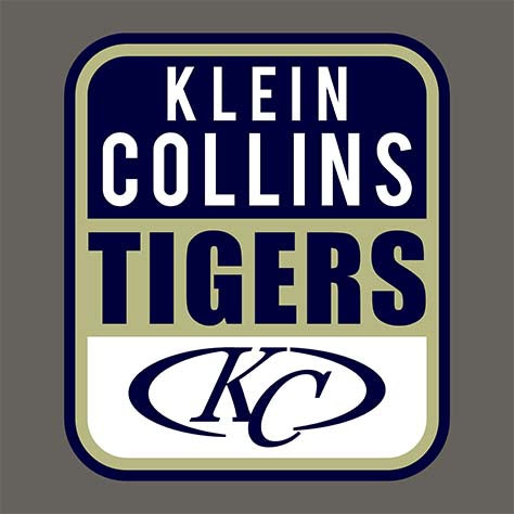 Klein Collins High School Tigers Charcoal Garment 01