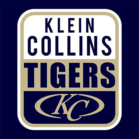 Klein Collins Tigers Premium Navy Hoodie - Design 01