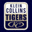 Klein Collins Tigers Premium Navy Hoodie - Design 01