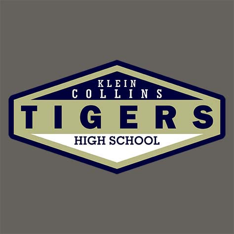 Klein Collins High School Tigers Charcoal Garment 09