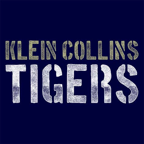 Klein Collins High School Tigers Navy Garment 17