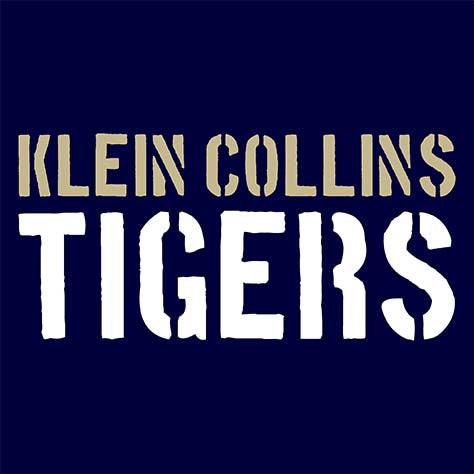 Klein Collins Tigers Premium Navy Hoodie - Design 17