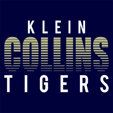 Klein Collins High School Tigers Navy Garment 24