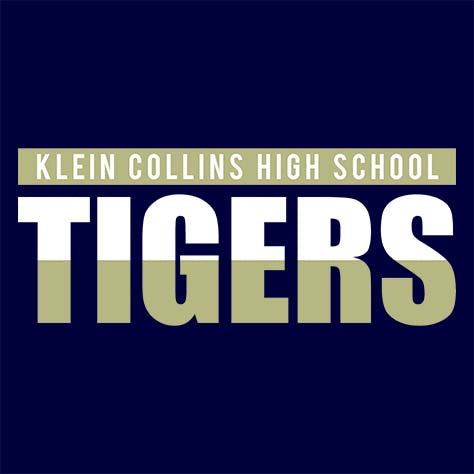 Klein Collins High School Tigers Navy Garment 25