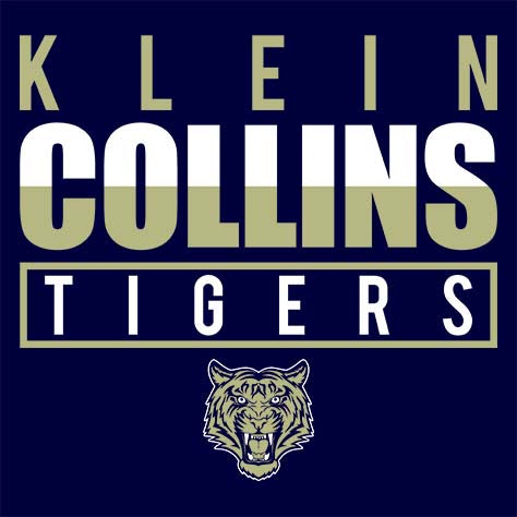 Klein Collins High School Tigers Navy Garment 29