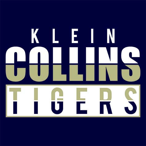 Klein Collins High School Tigers Navy Garment 31