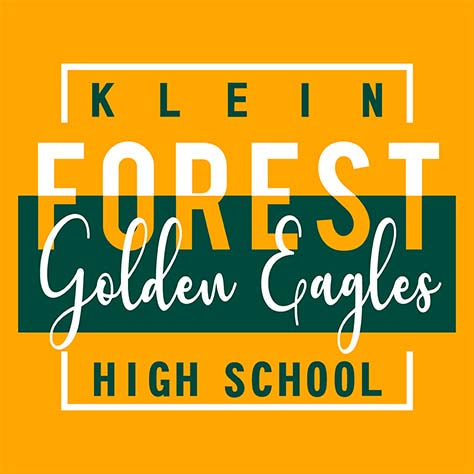 Klein Forest Golden Eagles Apparel - Gold Garments - Design 05