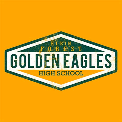 Klein Forest Golden Eagles Apparel - Gold Garments - Design 09