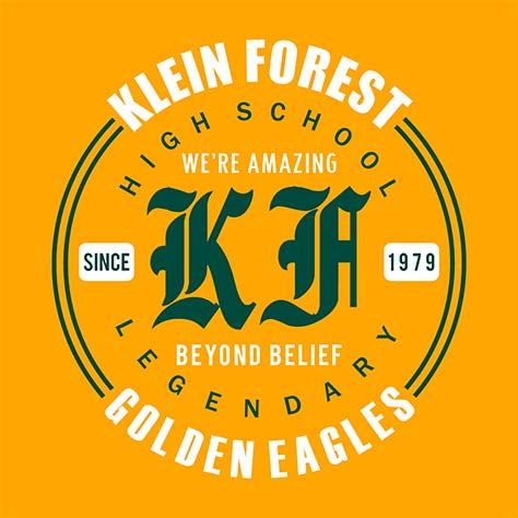 Klein Forest High School Golden Eagles Gold Garment 15