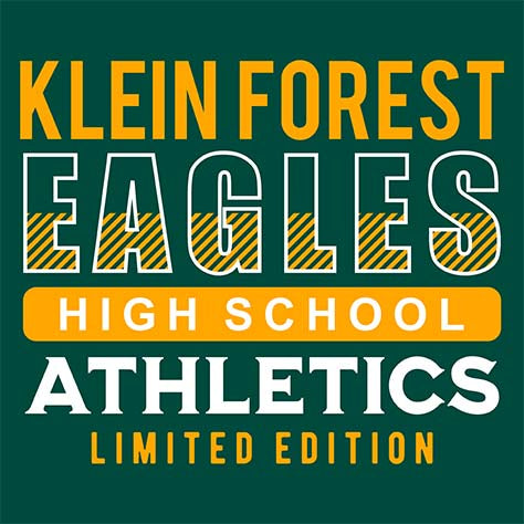 Klein Forest High School Golden Eagles Forest Green Garment 90
