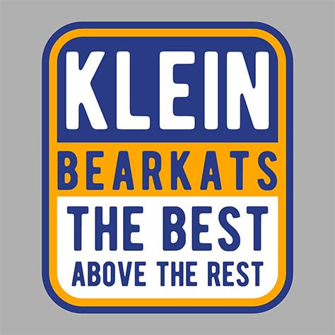 Klein Bearkats Premium Grey Hoodie - Design 01