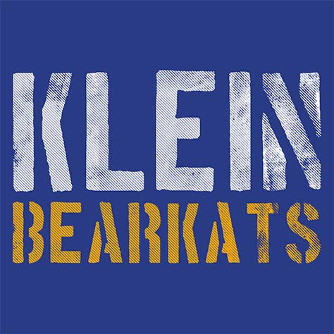 Klein Bearkats - Design 17 - Royal Blue Garment