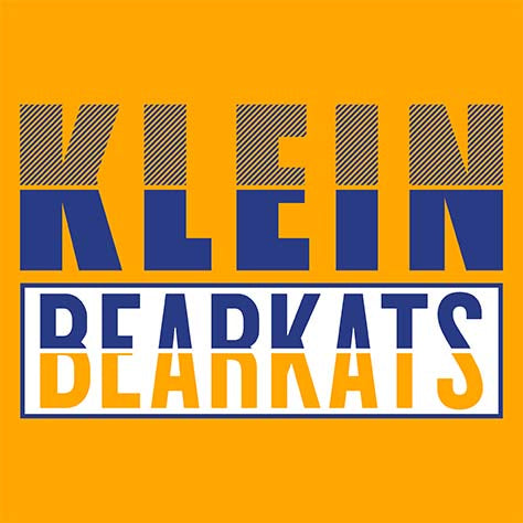 Klein High School Bearkats Gold Garment 31