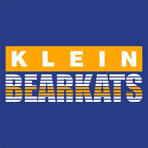 Klein Bearkats - Design 35 - Royal Blue Garment